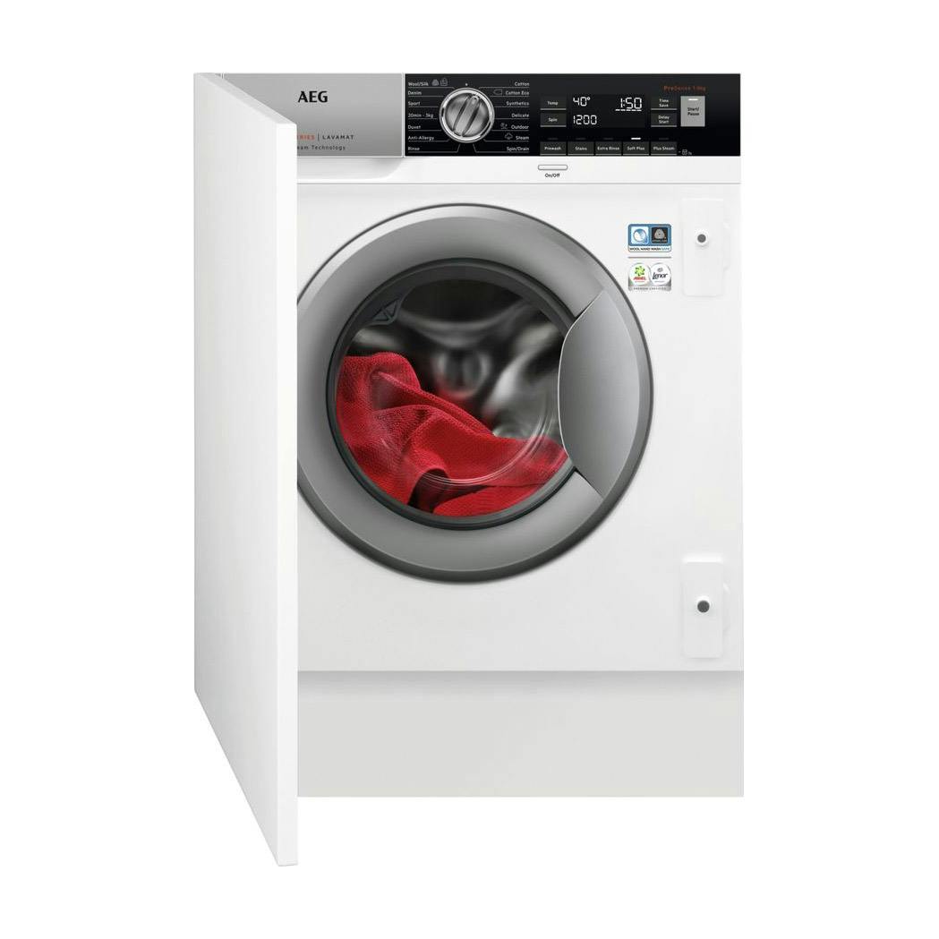 Aeg L8fc8432bi 8000 Series Integrated Washing Machine 1400rpm 8kg A