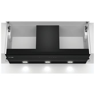 Siemens LJ97BAM60B iQ500 90cm Integrated Design Cooker Hood in Black Body