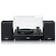 Lenco LS-101 Turntable & Hi Fi Speakers in Black with Bluetooth Conn