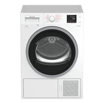 Blomberg LTH3842W 8kg Heat Pump Condenser Dryer White A+++ Rated Sensor
