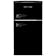 Montpellier MAB2035EK 45cm Undercounter Retro Fridge Freezer in Black 0.86m