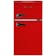 Montpellier MAB2035ER 45cm Undercounter Retro Fridge Freezer in Red 0.86m