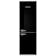 Montpellier MAB386K 60cm Frost Free Retro Fridge Freezer in Black 1.86m F