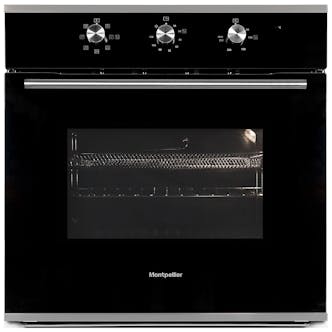 Montpellier MAFSO60SS Built-In Electric Single Oven in Stainless Steel 60L A
