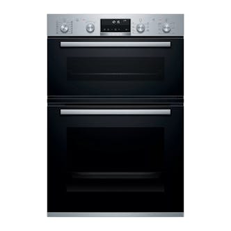 Bosch MBA5785S6B Series 6 Built In Electric Double Oven in Br/Steel