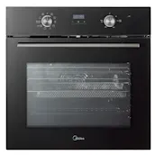 Midea MBO65M90D2BK Built-In Electric Single Oven in Black 71L Xpress Fry A