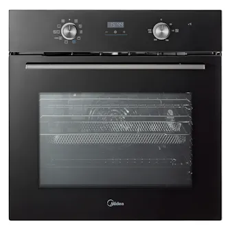 Midea MBO65M90D2BK Built-In Electric Single Oven in Black 71L Xpress Fry A
