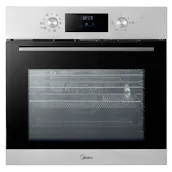 Midea MBO65M90D2SS Built-In Electric Single Oven in Stainless Steel 71L Xp