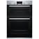 Bosch MBS533BS0B Series 4 Built In Hot Air Double Oven in Brushed Steel