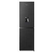 Fridgemaster MC55240DEB 175cm High 50/50 Fridge Freezer in Black with Water Non
