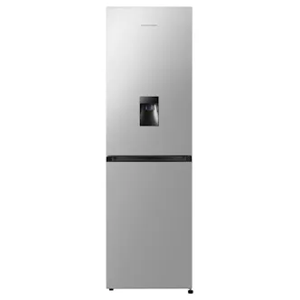 Fridgemaster MC55251DES 183cm High 50/50 Frost Free Fridge Freezer in Silver wi