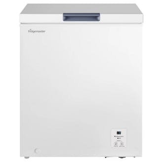 Fridgemaster MCF142E 62cm Chest Freezer in White 142 Litre 0.86m