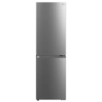 Midea MDRB379FGD02 180cm High 60/40 Frost Free Fridge Freezer in Silver 55