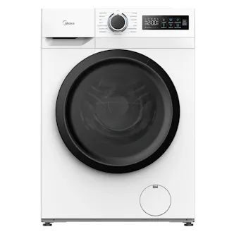 Midea MF110W80BWUK 8kg 1400 Spin Washing Machine in White A Rated with Pow