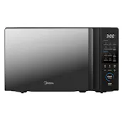 Midea MMO-EM20MOPF 20L Solo Microwave - Mirror Black Inverter Technology