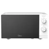 Midea MMOP01MZ-WH 20L Solo Microwave - White