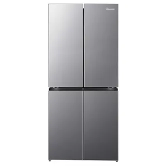 Fridgemaster MQ79395ES American Fridge Freezer in Silver Frost Free