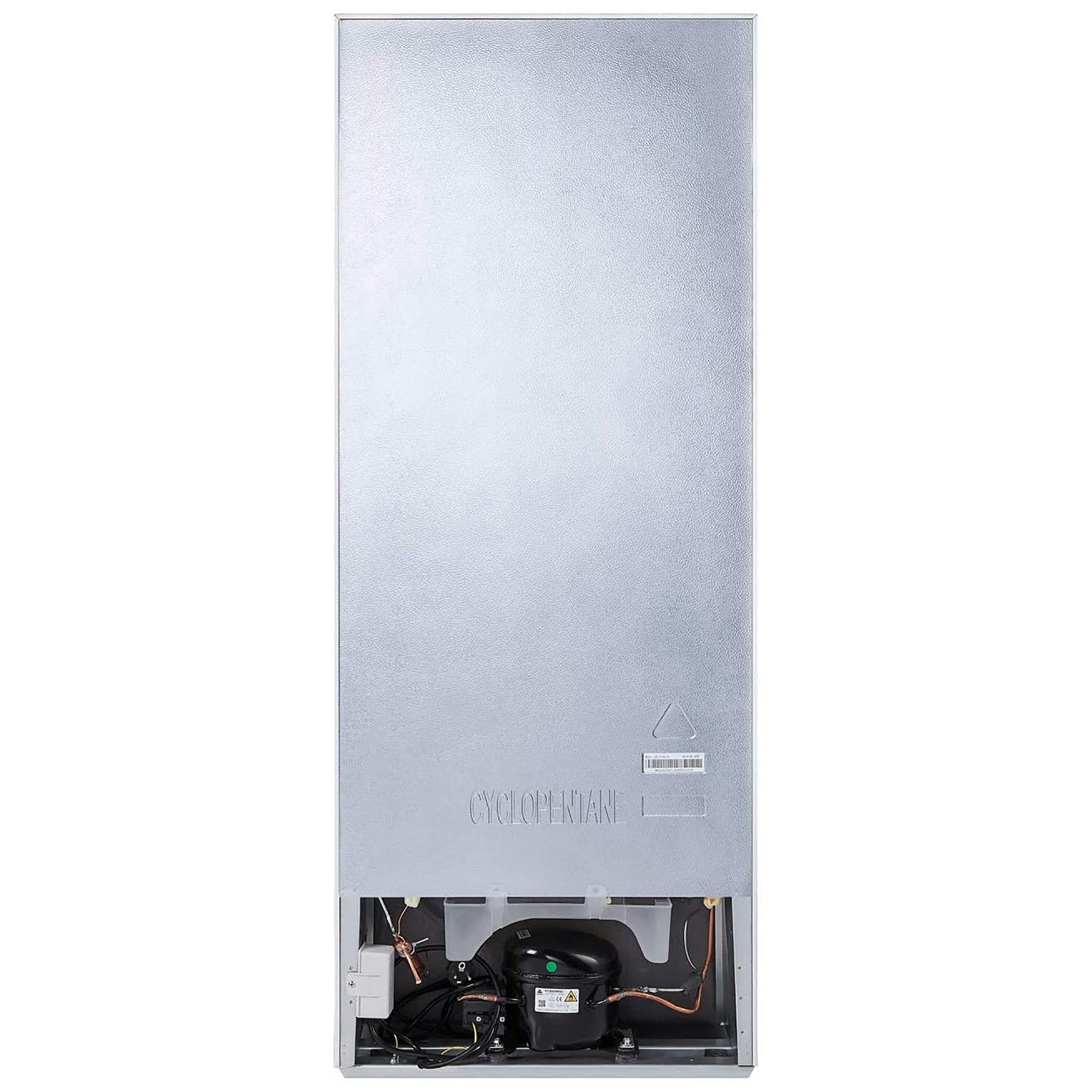 モン五郎15920 Fridgemaster MTZ55153E Static Tall Freezer, White, E Rated | Marks