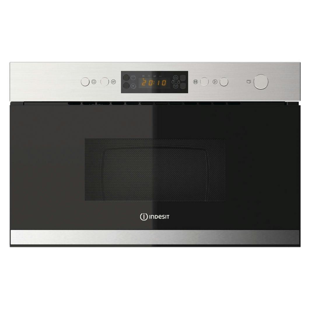 Indesit MWI3213IX BuiltIn Microwave Oven with Grill in St/Steel 750W 22L