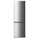 Iceking NF185X 186cm High 60/40 Frost Free Fridge Freezer in Silver 60