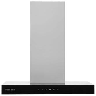 Samsung NK24M5070BS 60cm Chimney Hood in St/St & Black Glass 4 Speed Fan