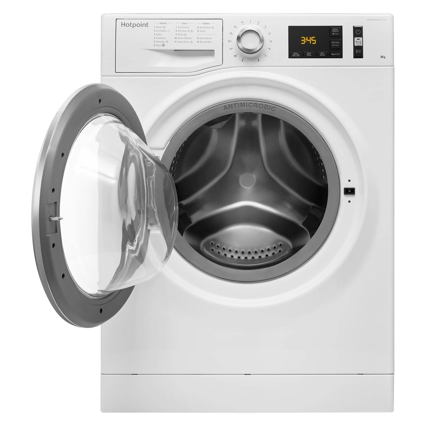 Hotpoint NM10844WW Washing Machine in White, 1400rpm 8Kg A+++ Rated