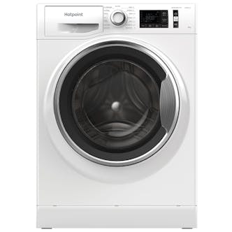 Hotpoint NM111048WCA Washing Machine in Black 1400 Spin 9Kg A Rated