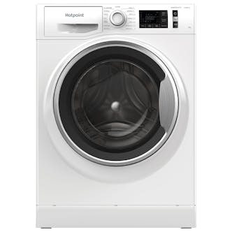 Hotpoint NM11948W 9kg 1400 Spin Washing Machine in White A Rated ActiveCa
