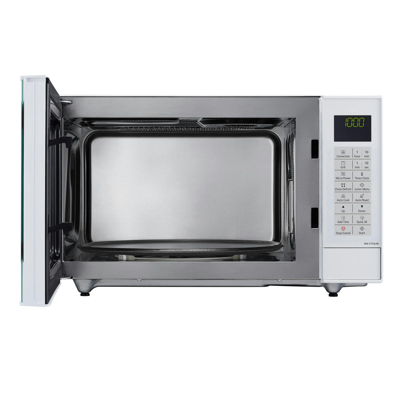 Panasonic Nn Ct54jwbpq Combination Microwave Oven In White 27 Litre Panasonic Nn Ct54jwbpq