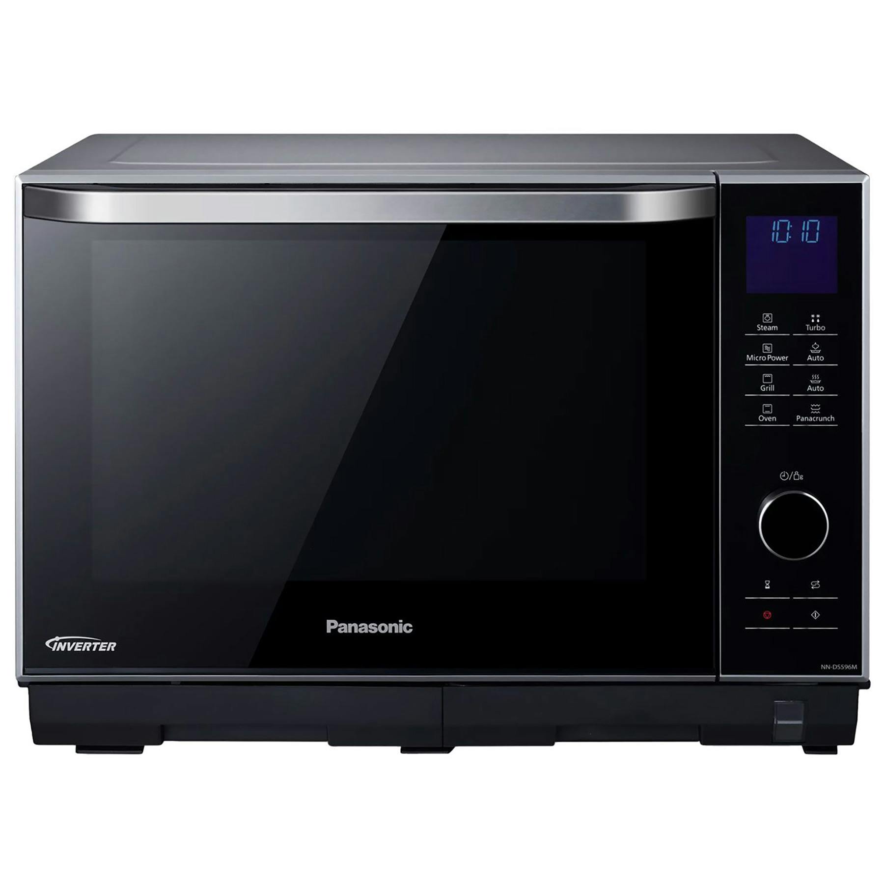 Panasonic NN DS59NBBPQ 4 in 1 Steam Combi Microwave Oven in Black 27L 1000W