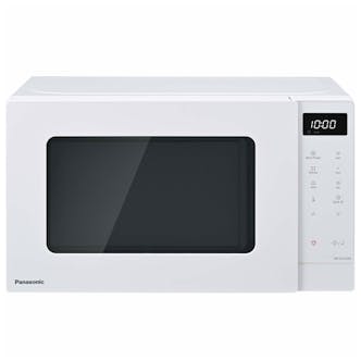 Panasonic NN-ST21QWBPQ Solo Microwave Oven in White 21L 800W 11 Auto Cook Prog
