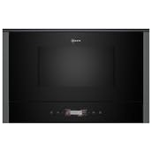 Neff NR4WR21G1B N70 Built-In Microwave Oven Black 900W Right Hinged