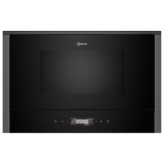 Neff NR4WR21G1B N70 Built-In Microwave Oven Black 900W Right Hinged