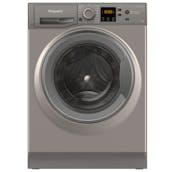 Hotpoint NSWF7469GGUK Washing Machine in Graphite 1400 Spin 7Kg D Rated