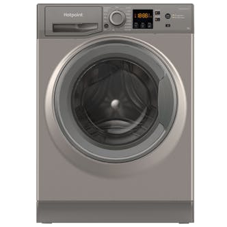 Hotpoint NSWF7469GGUK Washing Machine in Graphite 1400 Spin 7Kg D Rated