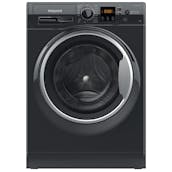 Hotpoint NSWM1045CBSU Washing Machine in Black 1400rpm 10Kg B Rated
