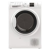 Hotpoint NTM1081WK 8kg Heat Pump Condenser Dryer in White A+ Rated