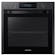 Samsung NV75K5571RM Built-In Electric Pyrolytic Oven in Black Steel 75L