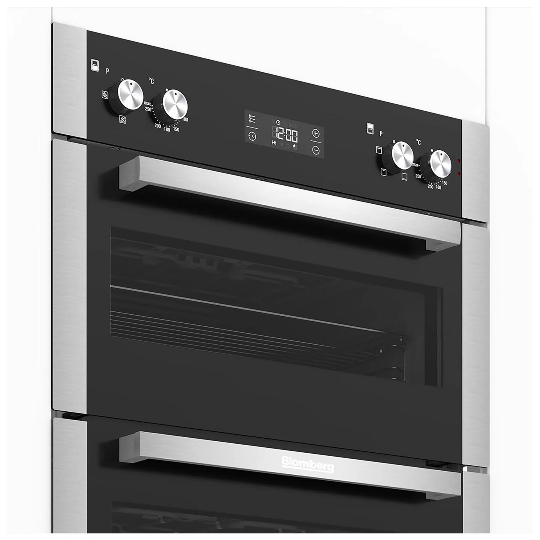 Blomberg ODN9302X Built In Electric Double Oven in Stainless Steel