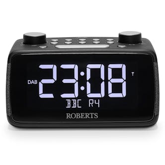 Roberts ORTUS4BK DAB, DAB+ & FM RDS Bluetooth Audio Streaming Dual Alarm