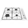 Hotpoint PAS642HWH 60cm 4 Burner Gas Hob in White Flame Failure Device