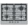 Bosch PGP6B5K90 Series 4 60cm 4 Burner Gas Hob in Stainless Steel