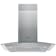 Hotpoint PHGC74FLMX 70cm Curved Chimney Hood in Stainless Steel