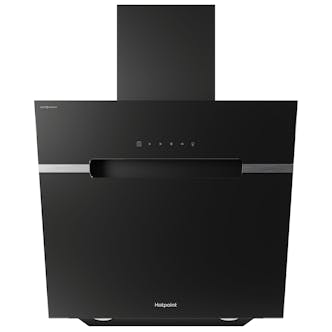 Hotpoint PHVS61FLTDPK 60cm DropProtect Chimney Hood in Black