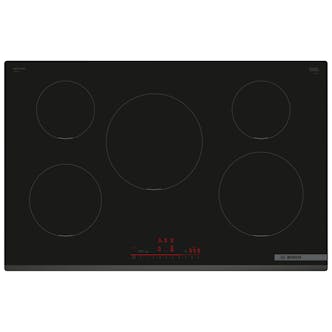 Bosch PIV831HB1E Series 6 80cm 5 Zone Induction Hob in Black