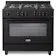 DeLonghi PRO965GAA 90cm Wide Professional Line Gas Range Cooker in Anthrac