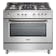 DeLonghi PRO965GXX 90cm Wide Professional Line Gas Range Cooker in Stainle
