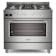 DeLonghi PRO965MXX 90cm Wide Professional Line Dual Fuel Range Cooker in S