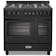 DeLonghi PRO965TGAA 90cm Wide Professional Line Gas Range Cooker in Anthrac