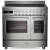 DeLonghi PRO965TIMXX 90cm Wide Professional Line Induction Range Cooker in S